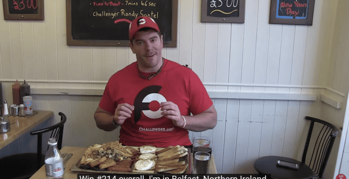 FULL IRISH BREAKFAST CHALLENGE IN BELFAST!!
